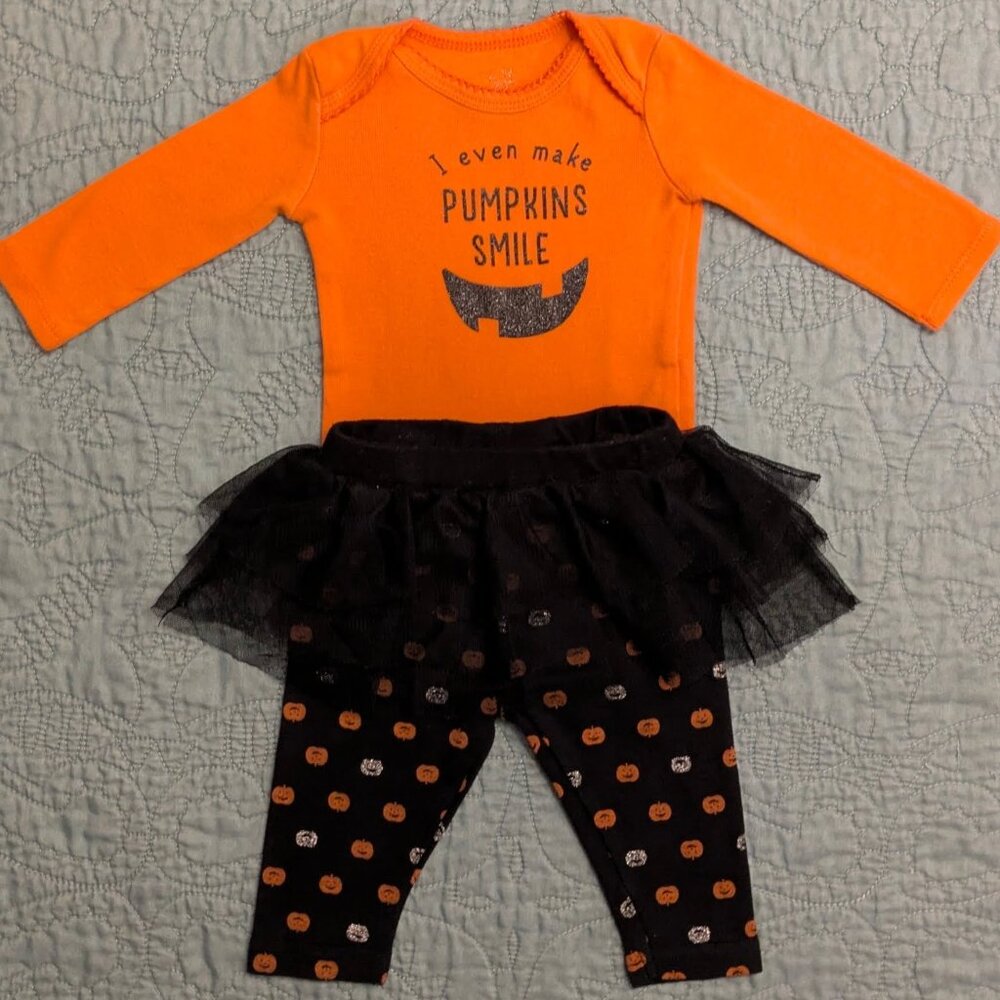 Just One You Carter's Halloween Baby Outfit Size 3 Months